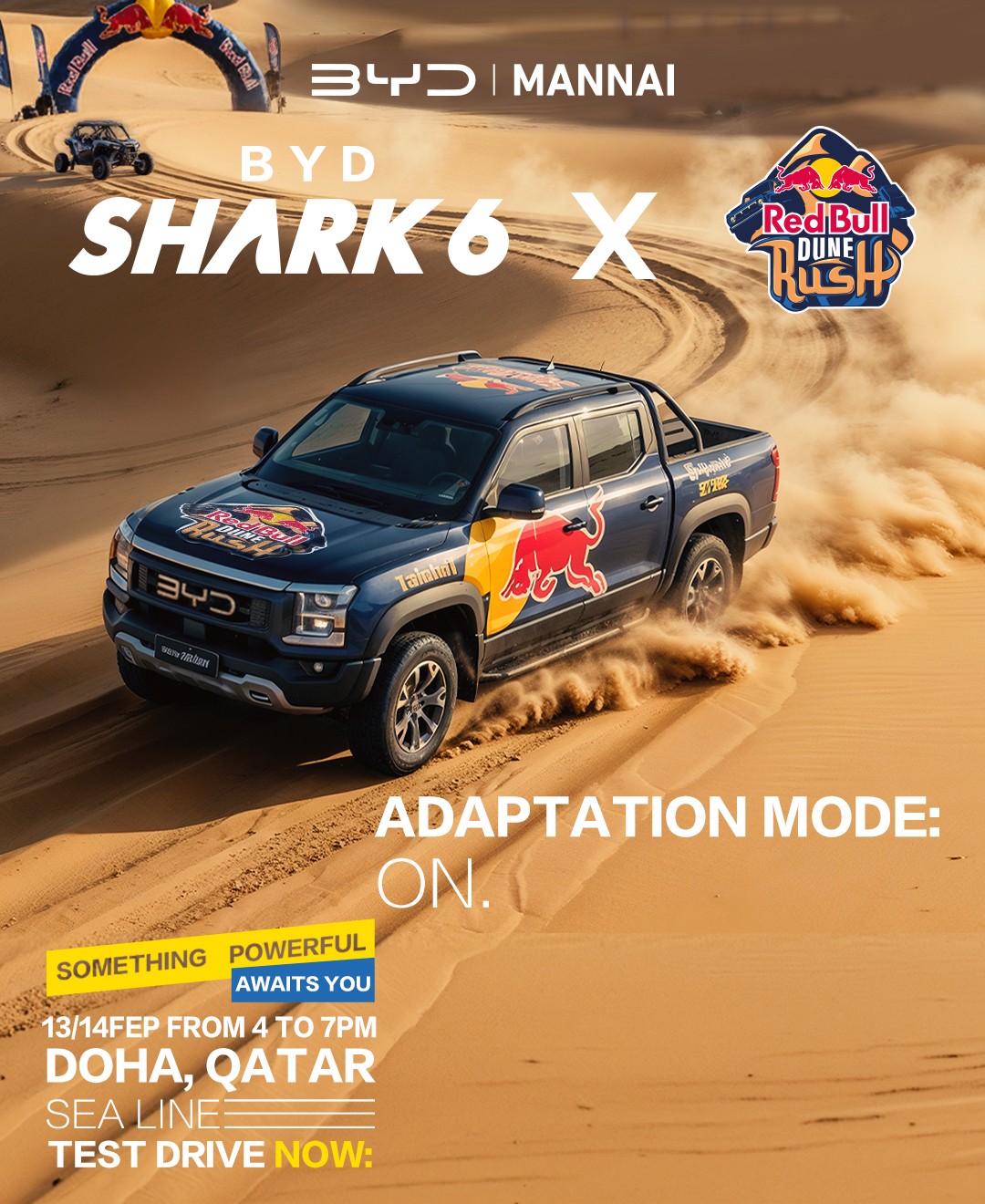 BYD Red Bull vertical campaign visual 8