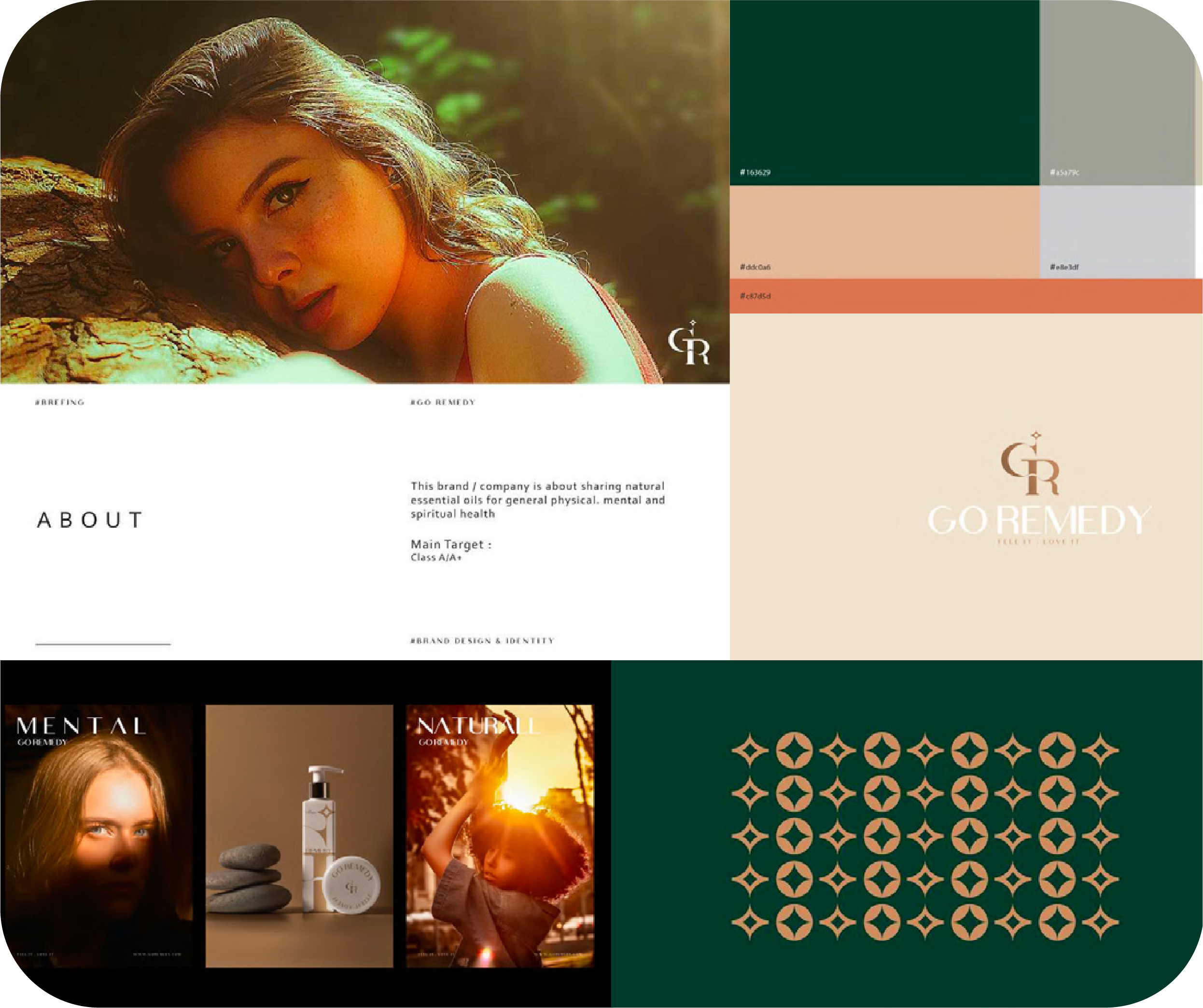 Selected brand identity system