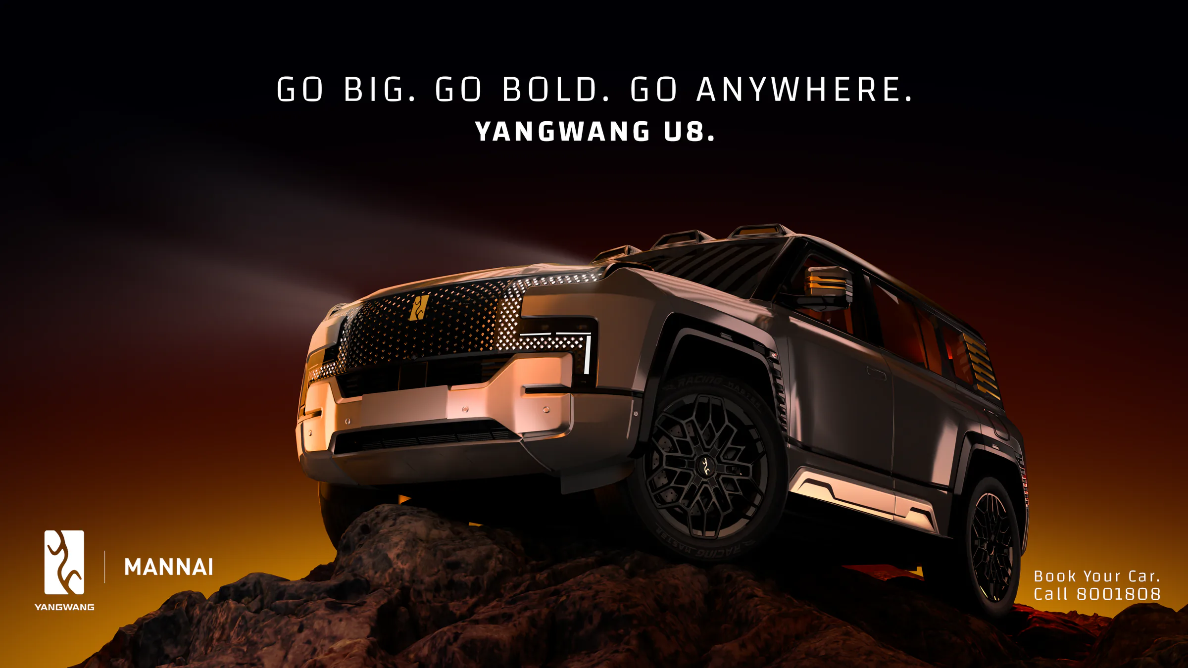 YangWang U8 launch campaign visual 1