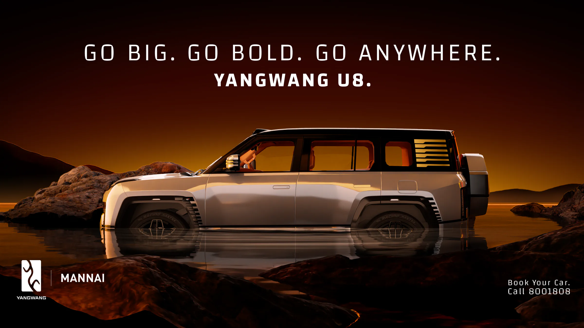 YangWang U8 launch campaign visual 3