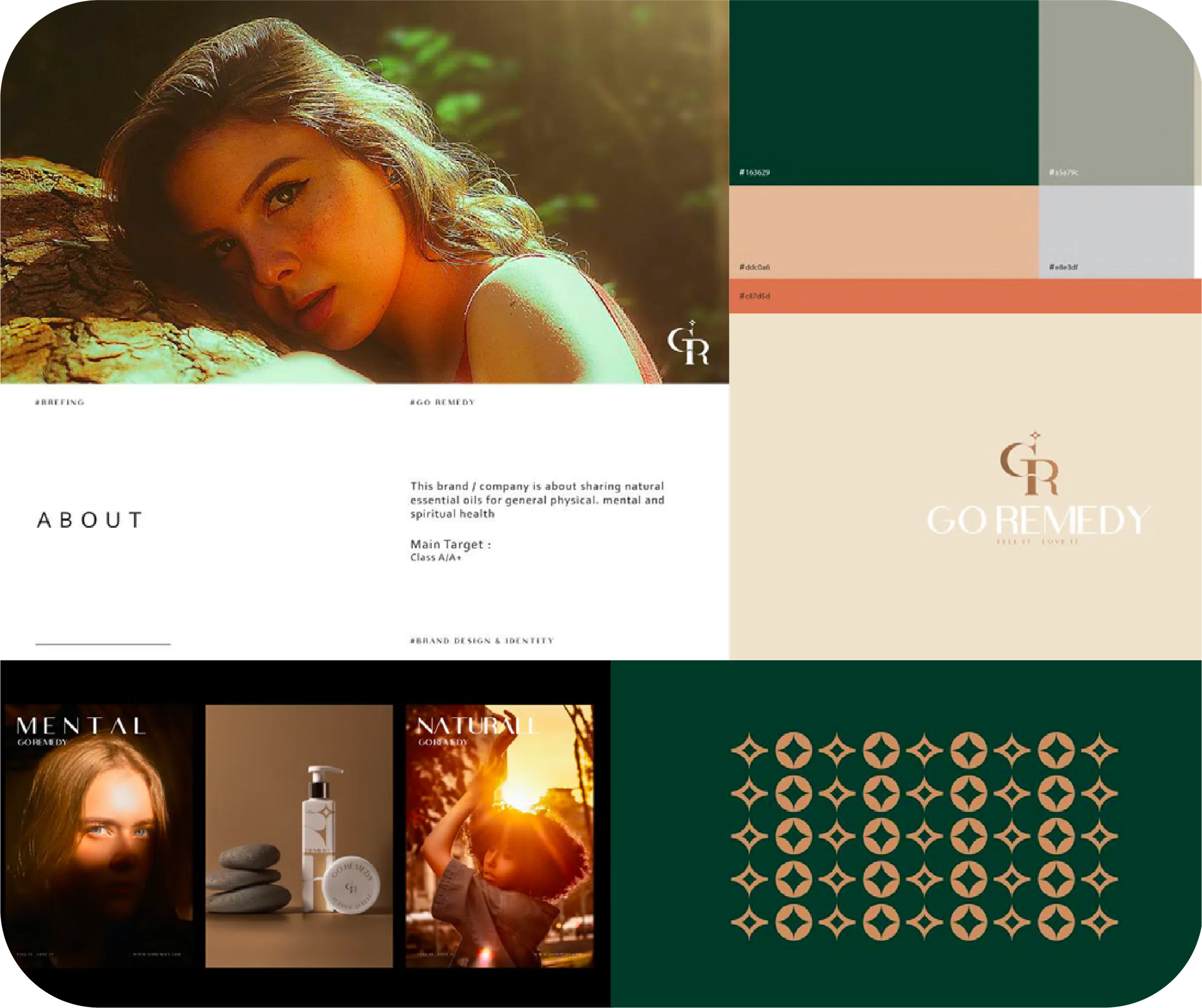 Selected brand identity system
